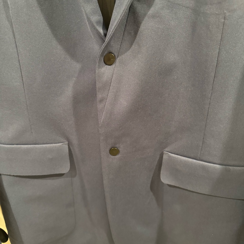 NWOT Ministry of Supply Blazer M Navy Aviator Sport Jacket TechWear Sportcoat - Picture 6 of 14